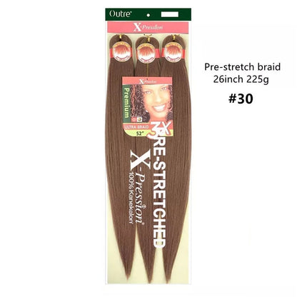 Mèches X-Pression pré-étirées 26″ – Kanekalon (pour box braids & twists)   , , x-pression, , , , 1B, T1B 30/27, 30, 27