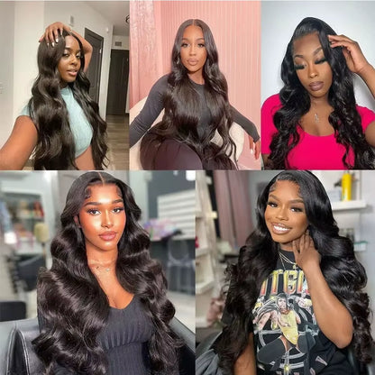 12A 100% Human Hair Bundles Body Wave Bundles Human Hair 30 Inch Body Wave Hair Weave 1Pc/100G Natural Raw Human Hair Extensions