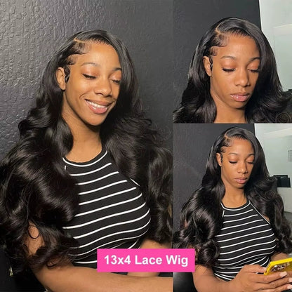 250 Density Body Wave 13x6 Hd Lace Frontal Wig Human Hair 13x4 Hd Pre Plucked Lace Wigs For Women 360 Full Lace Front Hair Wigs
